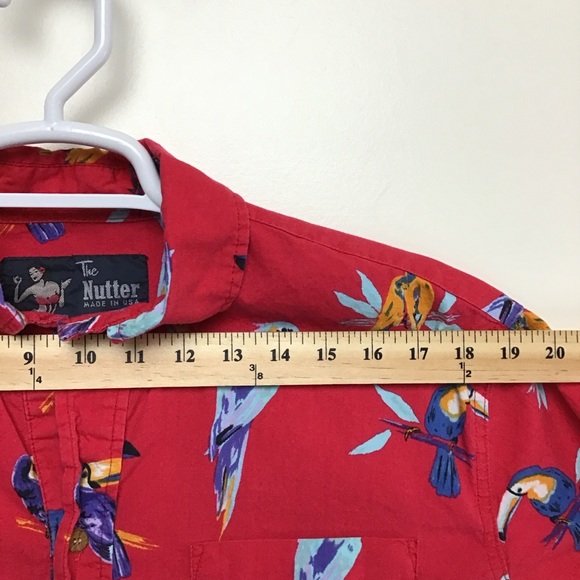 The Nutter mens made in USA short sleeve polo shirt medium - Picture 9 of 10